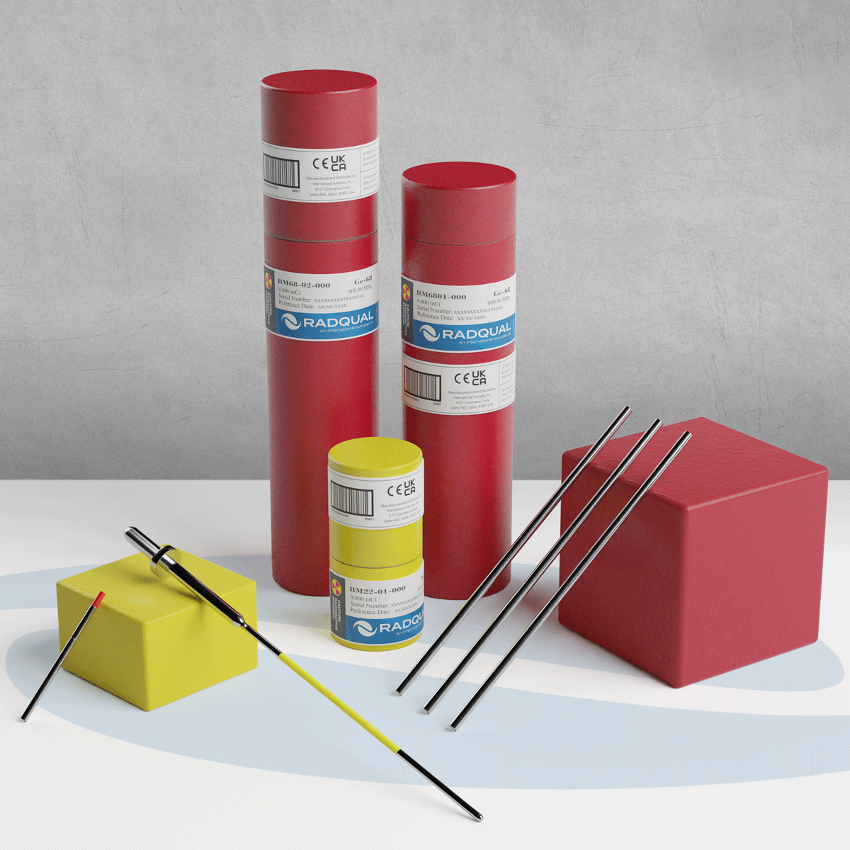 RadQual PET Line Sources