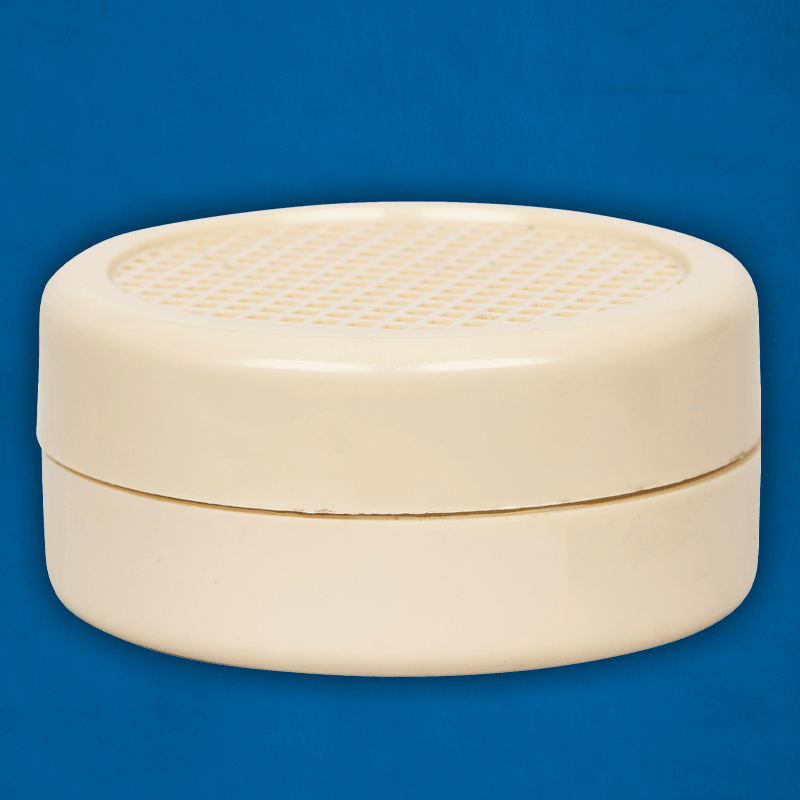 EDC γ sources in charcoal filter cartridges